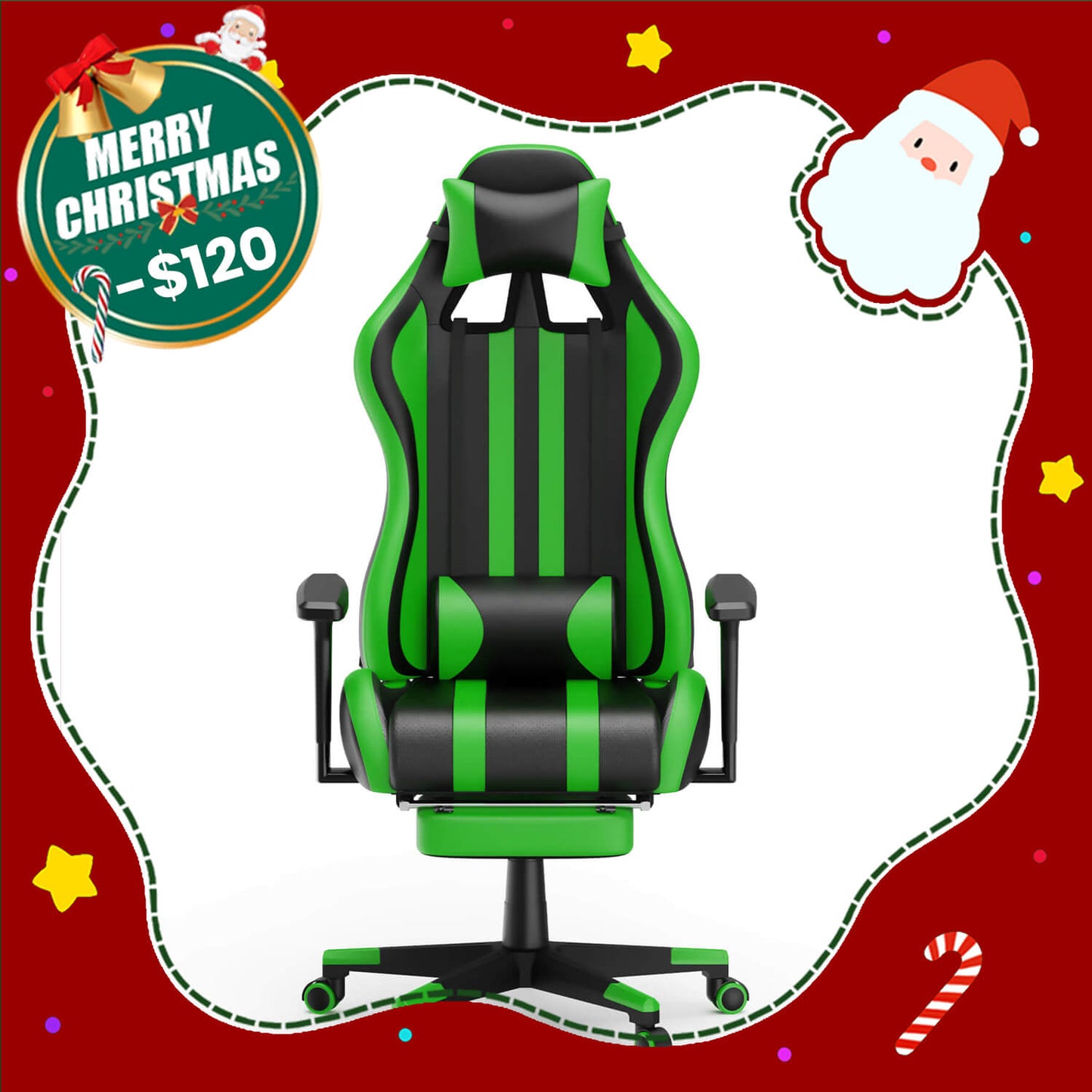 Alpha Series Upgrade Version Recommended Gaming Chairs Green
