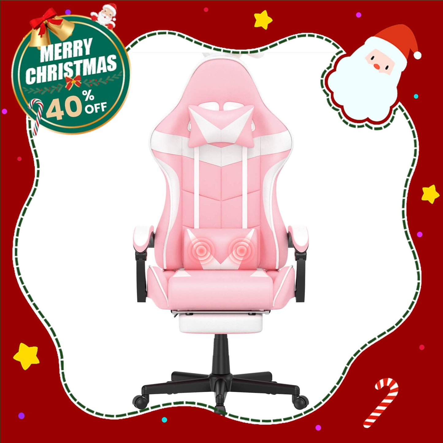 【@gingerdoll101 Recommended】Limited Edition Pink Gaming Chair High Back Chair for Girl Gamer