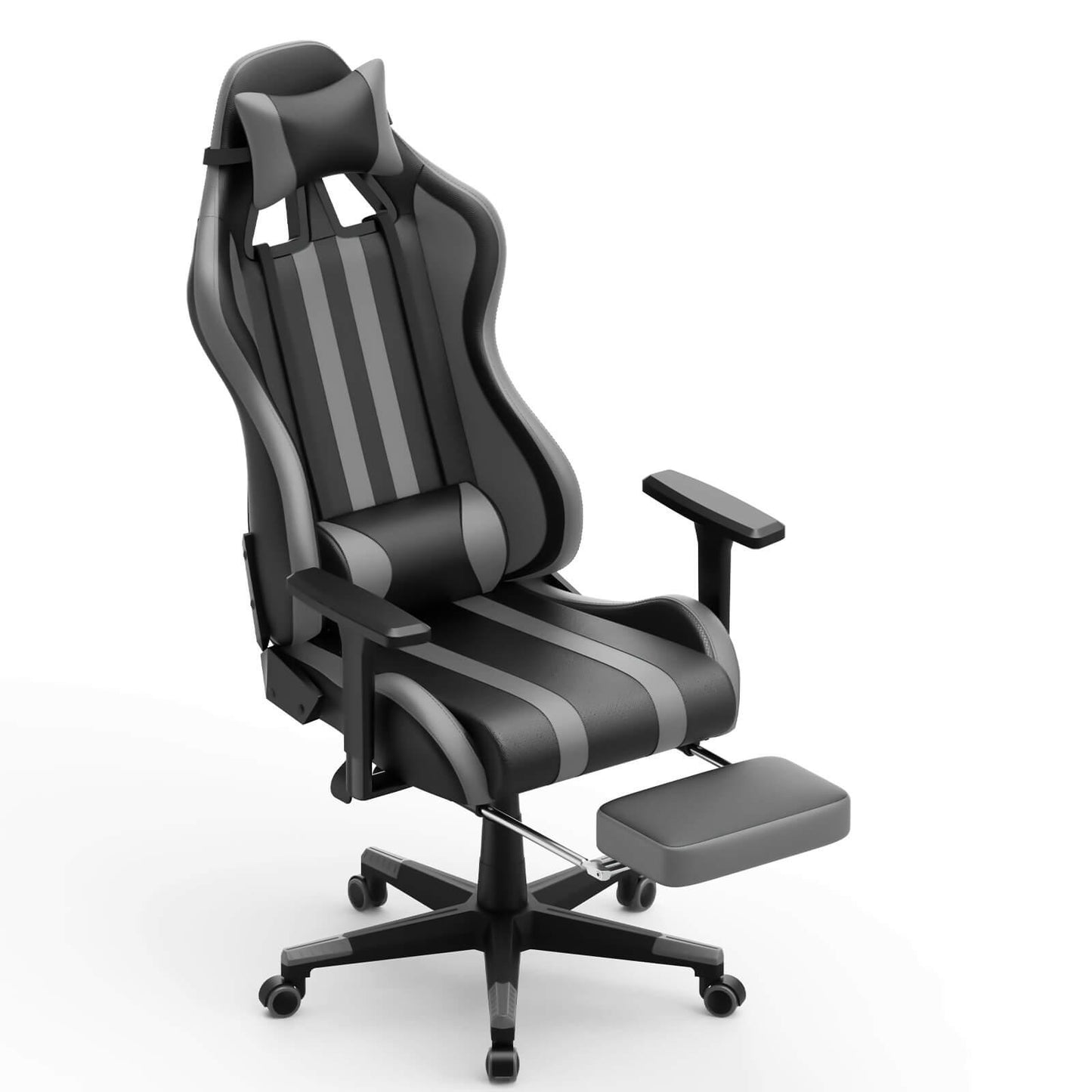 Alpha Series Upgrade Version Office Gaming Chairs for Better Posture Gaming Recliner Chair for Adults with Leg Rest - SOONTRANS