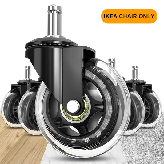 Home Office Gaming Chair Wheels - Replacement Casters for Chairs ...